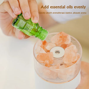 LED Crystal Salt Stone Humidifier - Stereotech