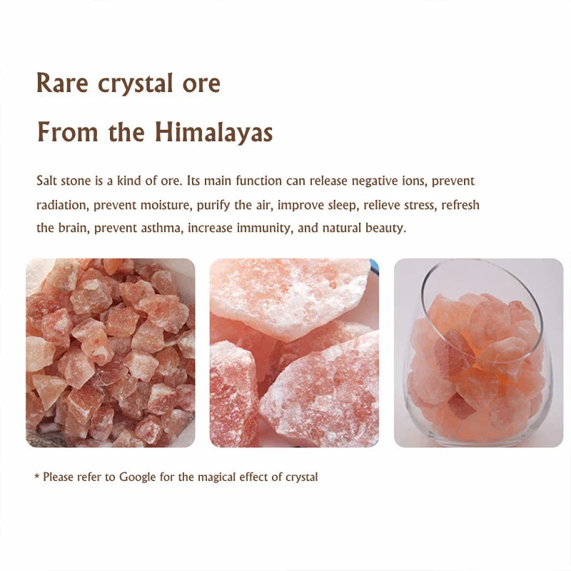 LED Crystal Salt Stone Humidifier - Stereotech