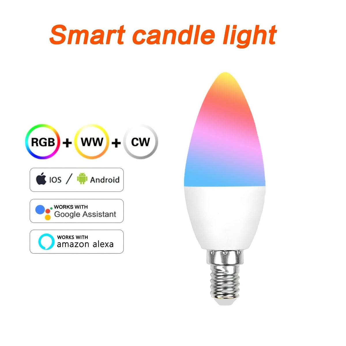 4W Dimmable RGB Bulb - Stereotech