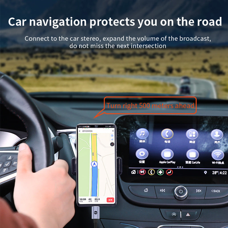 YHEMI MA501 USB-C TO 3.5 mm audio cable - Stereotech