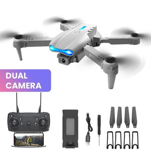 Dual Camera High Hold Mode Foldable Drone - Stereotech