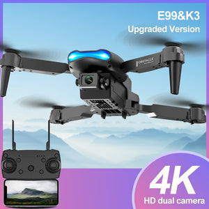 Dual Camera High Hold Mode Foldable Drone - Stereotech