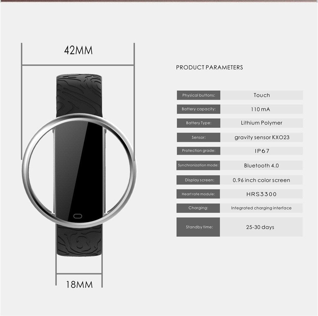 E99 Smart Watch Band - Stereotech