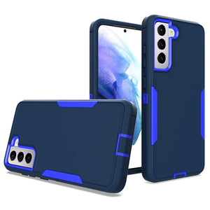 For Samsung Galaxy S21 FE 5G 2 in 1 Magnetic PC + TPU Phone Case(Royal