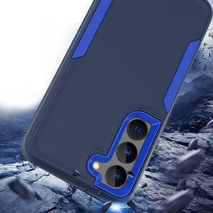 For Samsung Galaxy S22 5G 2 in 1 Magnetic PC + TPU Phone Case(Black)