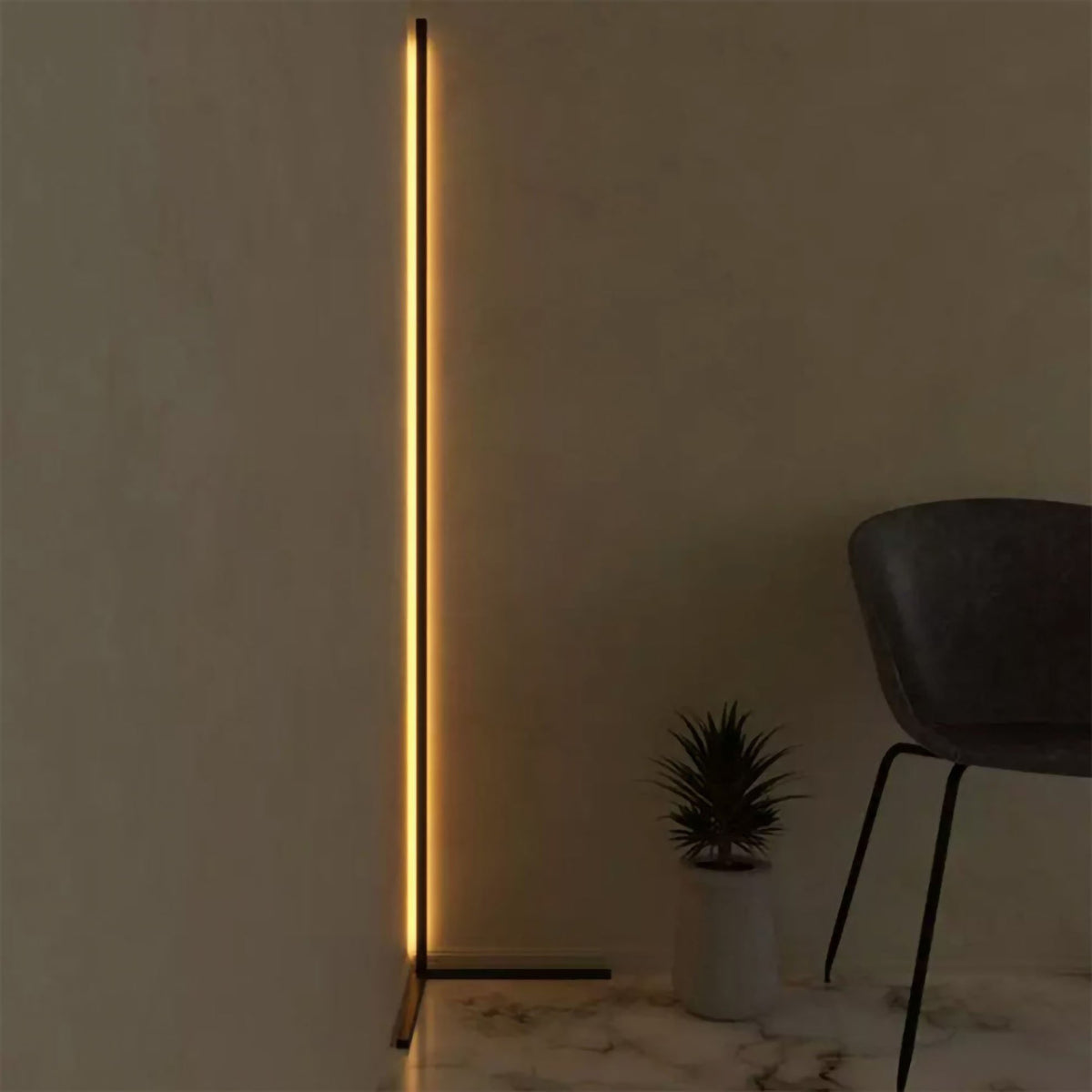 RGBCW Corner Floor Lamp - Stereotech
