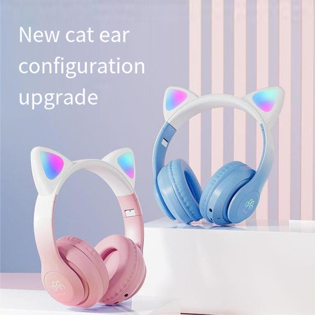 Wireless Bluetooth Cat Ear Gaming Headphone - Stereotech