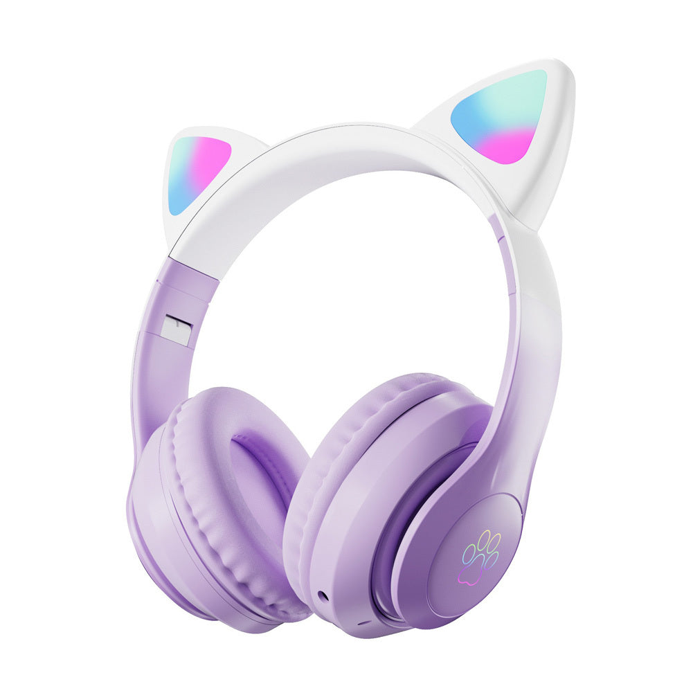 Wireless Bluetooth Cat Ear Gaming Headphone - Stereotech