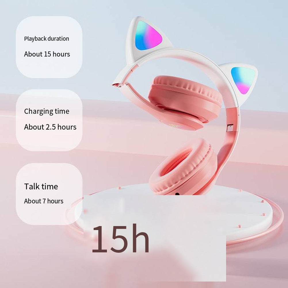 Wireless Bluetooth Cat Ear Gaming Headphone - Stereotech
