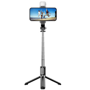 Selfie Stick Tripod with Fill Light - Stereotech