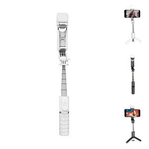 Selfie Stick Tripod with Fill Light - Stereotech