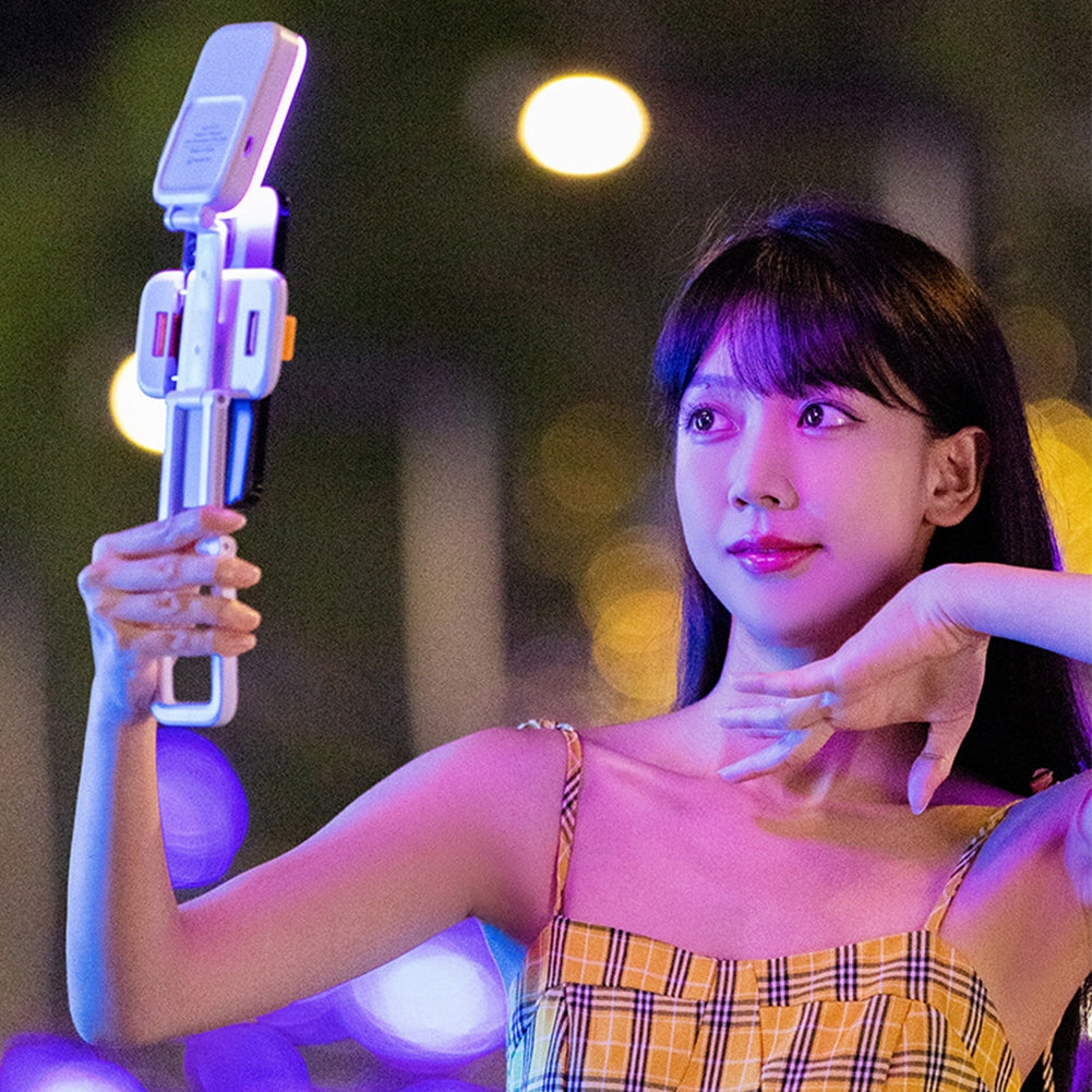 RGB LED Selfie Light for Cameras - Stereotech