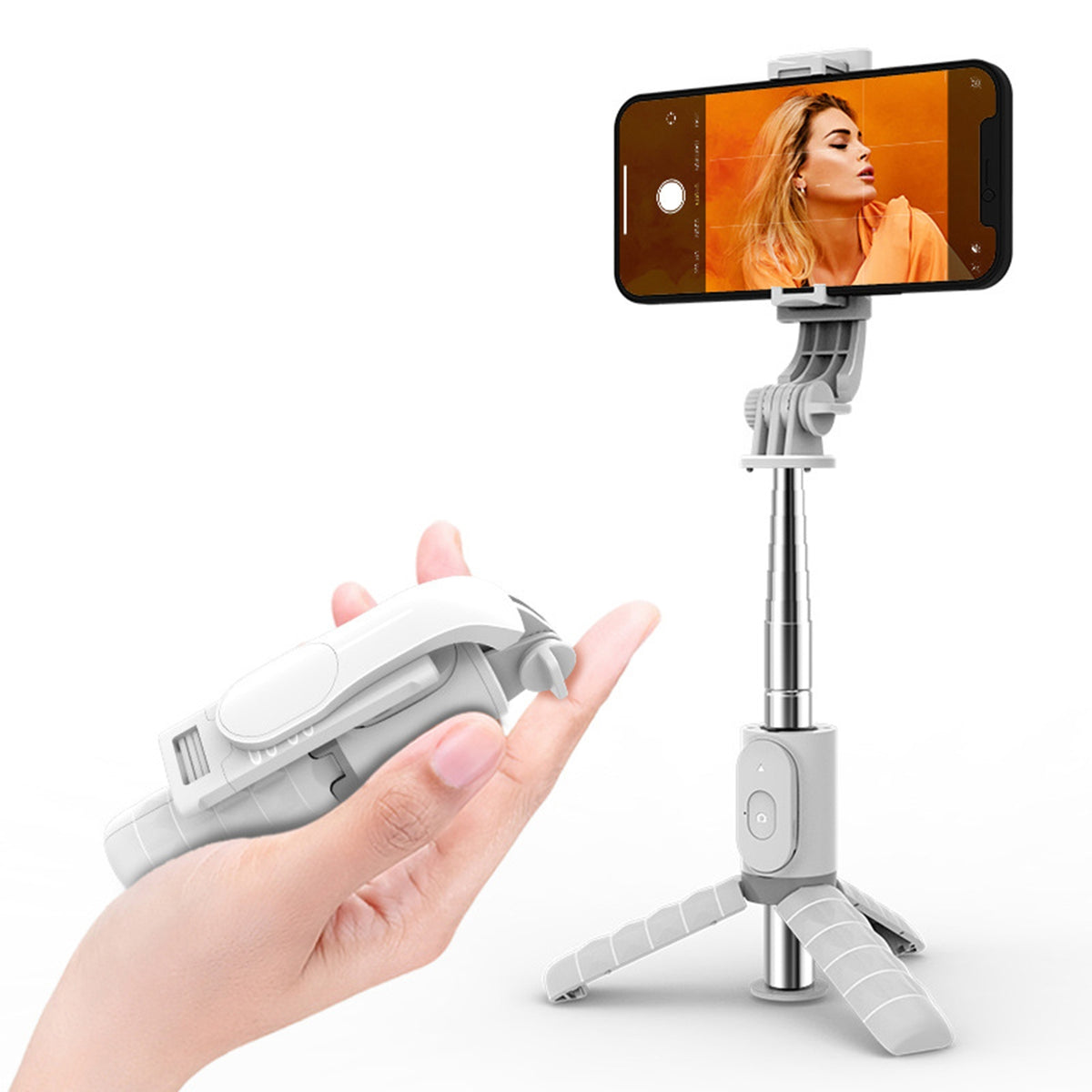 Phone Selfie Stick Aluminum Alloy Tripod - Stereotech