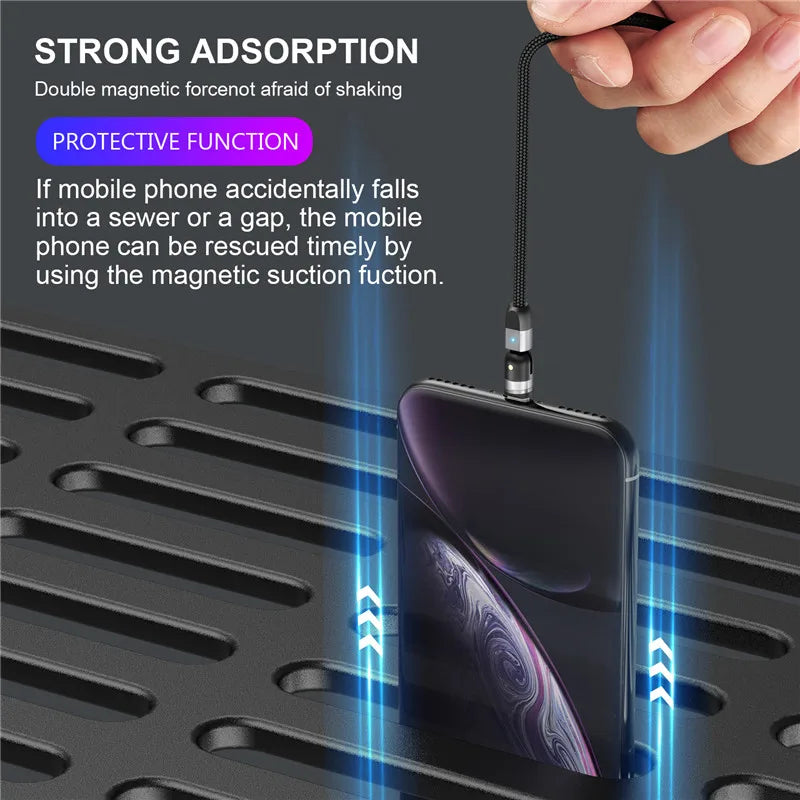 Magnetic Fast Charging Type C USB Cable - Stereotech