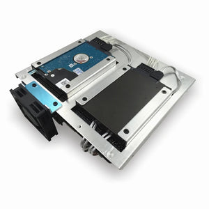 METALFISH MetalGear Plus Aluminum Mini HTPC Case Mini ITX Cases Computer Gaming PC Desktop Case With Power Supply Pico PSU - Stereotech