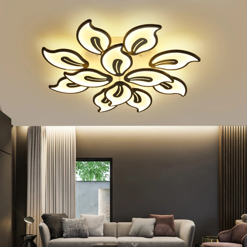 Acrylic LED Ceiling Chandelier For Bedroom Kitchen Kid&#39;s Room Dining Room Gallery Coffee Bar Foyer Indoor Home Decorative Lamps