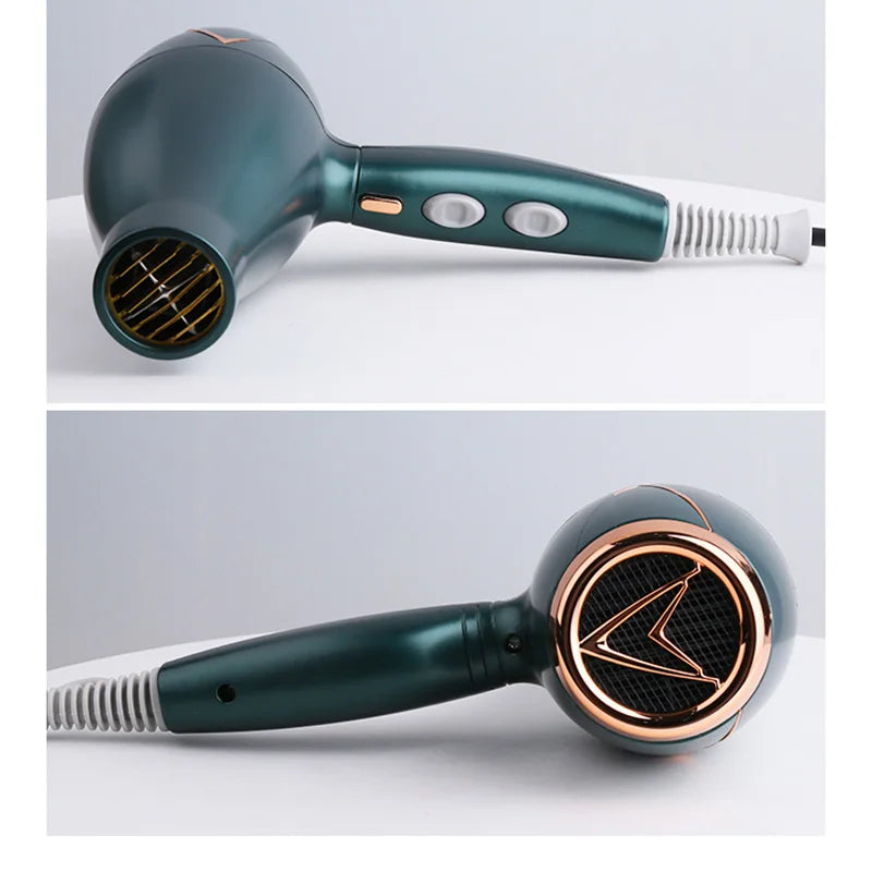 Kemei 3500W Hot and Cold Wind Hair Dryer Foldable Compact Blow Dryer Hairdryer Hair Styling Tools for Salons and Household Use - Stereotech