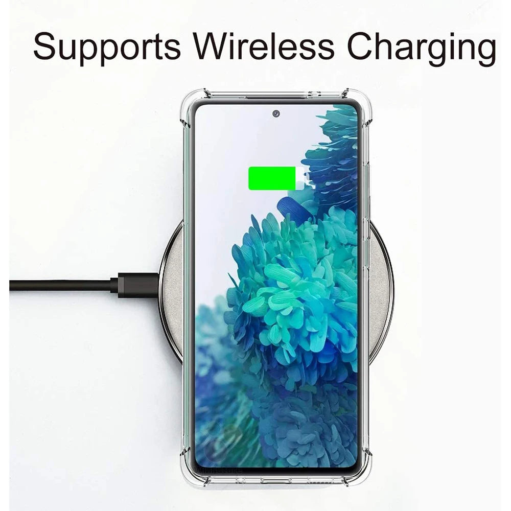 Shockproof Case for Samsung Galaxy S20 FE / S21 FE Transparent Clear Phone Cases for Samsung Galaxy S20 FE Back Cover