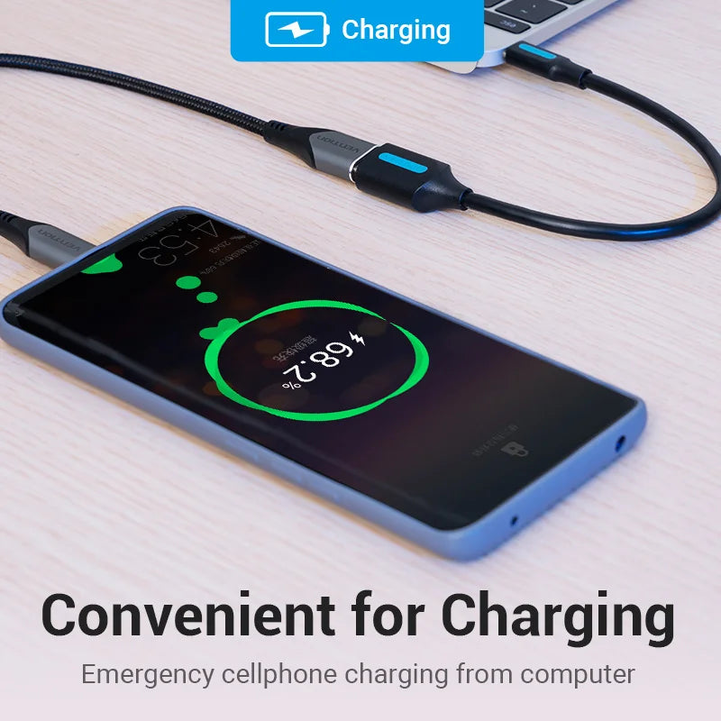 Vention USB C to USB Adapter OTG Cable Type C to USB 3.0 2.0 Female Cable Adapter for MacBook Pro Xiaomi Mi 9 Type-C Adapter
