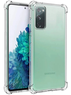 Shockproof Case for Samsung Galaxy S20 FE / S21 FE Transparent Clear Phone Cases for Samsung Galaxy S20 FE Back Cover
