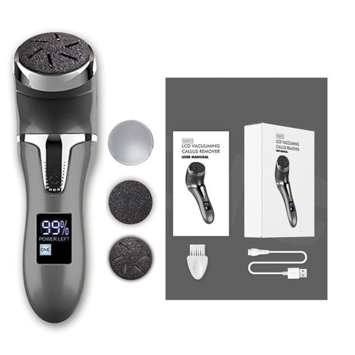 Electric Pedicure Foot Grinder File Callus Remover USB Rechargeable - Stereotech