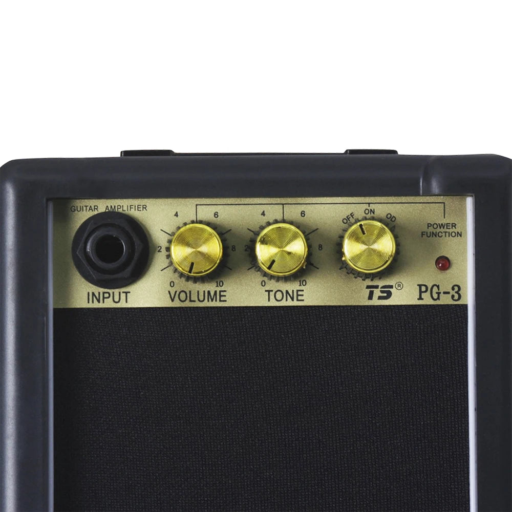 Mini Guitar Amplifier Amp Speaker Portable Acoustic Electric Guitar Bass Speaker With Back Clip Guitar Parts &amp; Accessories
