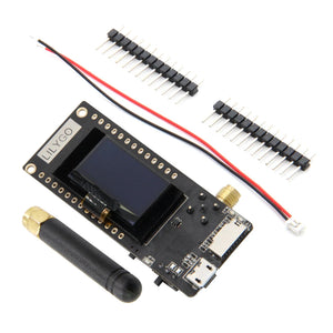 LILYGO® TTGO LoRa32 V2.1 1.6.1 ESP32 LoRa 433MHz 868MHz 915MHz Development Board 0.96 Inch OLED TF Card BLE WIFI Wireless Module