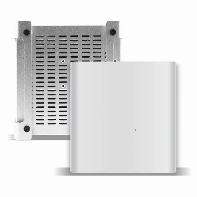 METALFISH MetalGear Plus Aluminum Mini HTPC Case Mini ITX Cases Computer Gaming PC Desktop Case With Power Supply Pico PSU - Stereotech