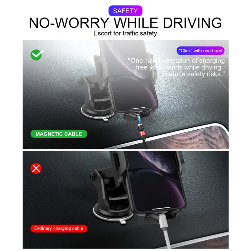 Magnetic Fast Charging Type C USB Cable - Stereotech