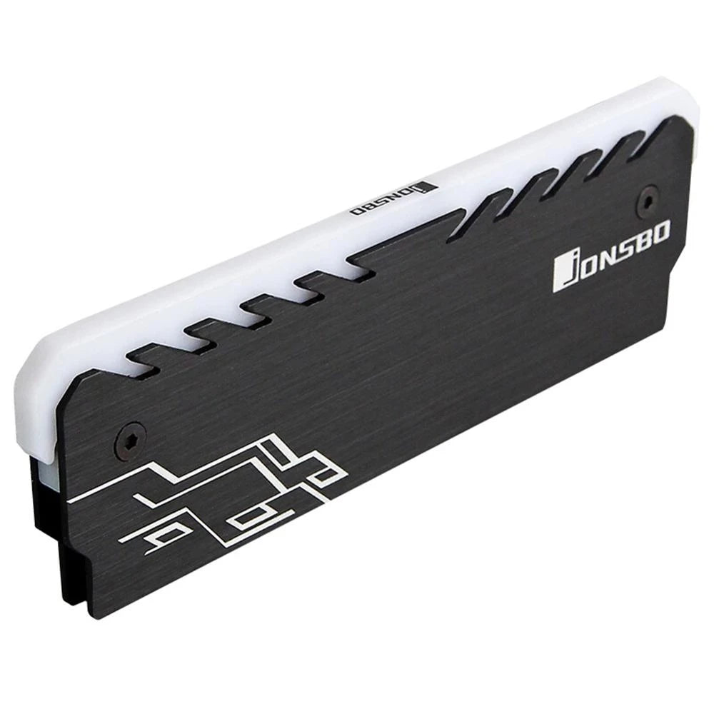 JONSBO DDR Memory ram heatsink ram rgb DDR3 DDR4 Memory Cooling Heatsink Cooler RAM Radiator for Desktop PC Computer colorful