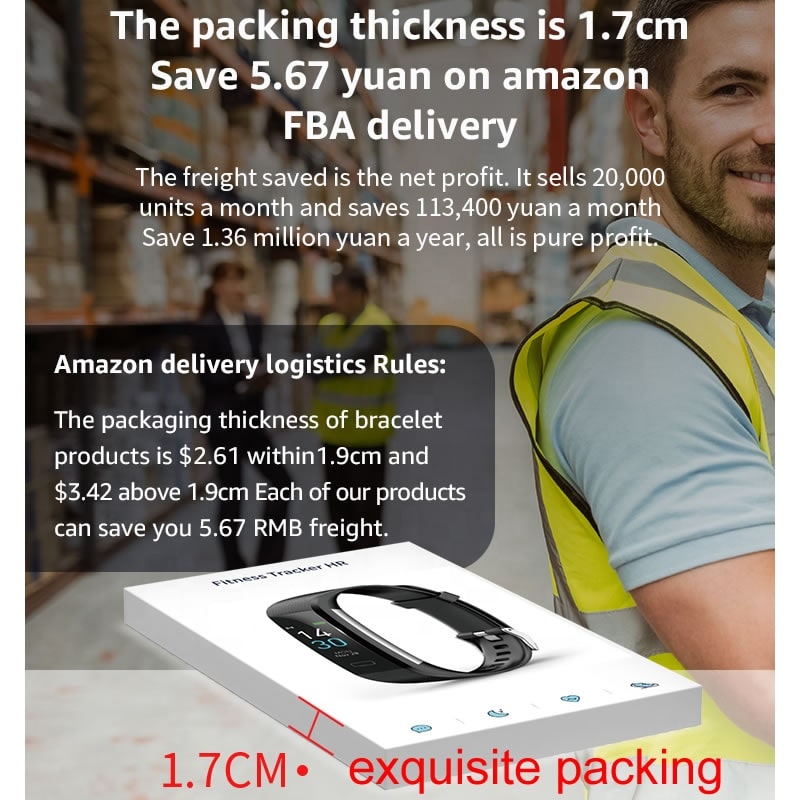 Fitness Tracker Smart Watch - Stereotech