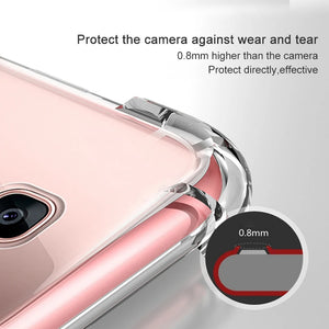 shockproof case on for samsung galaxy s20 ultra s10e s10 lite s9 s8 plus bumper mobile phone accessories silicone fitted cases