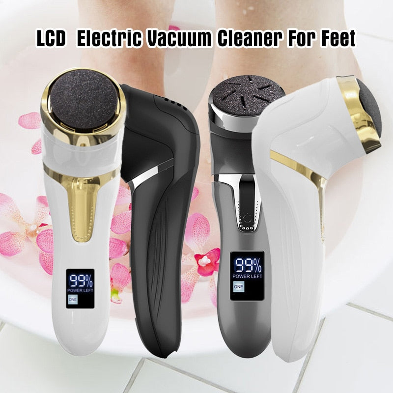 Electric Pedicure Foot Grinder File Callus Remover USB Rechargeable - Stereotech