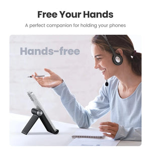 Ugreen Portable Mobile Phone Holder Stand Smartphone Support Tablet Stand for iPhone 14 13 Xiaomi Huawei Desk Cell Phone Holder