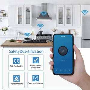 20A Tuya WiFi EU Smart Plug with Power Monitor - Stereotech