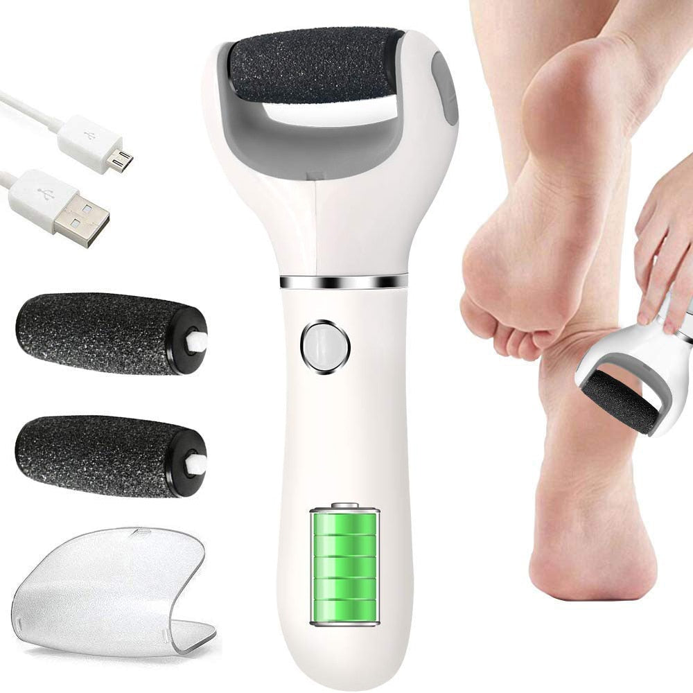 Electric USB Rechargeable Foot Grinder Heel File Grinding - Stereotech