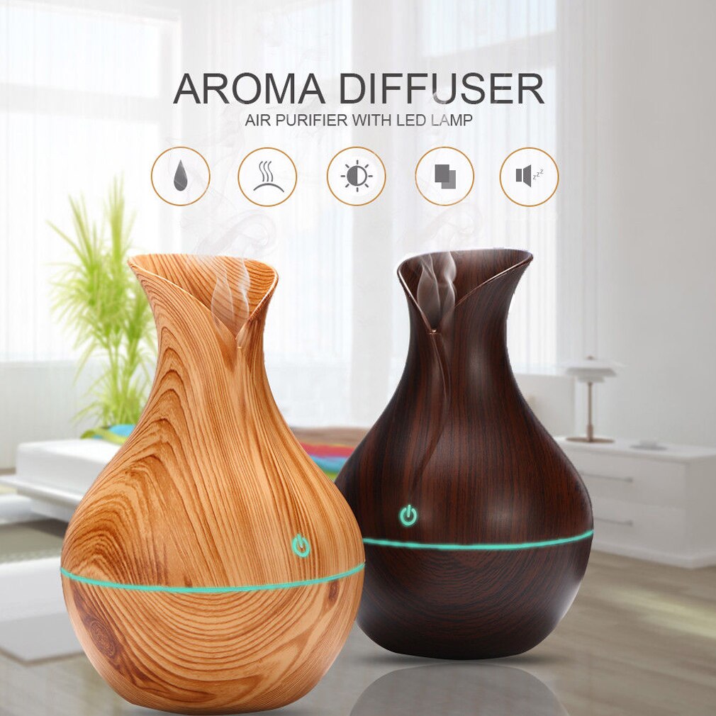 LED Ultrasonic Aromatherapy Essential Oil Diffuser - Stereotech