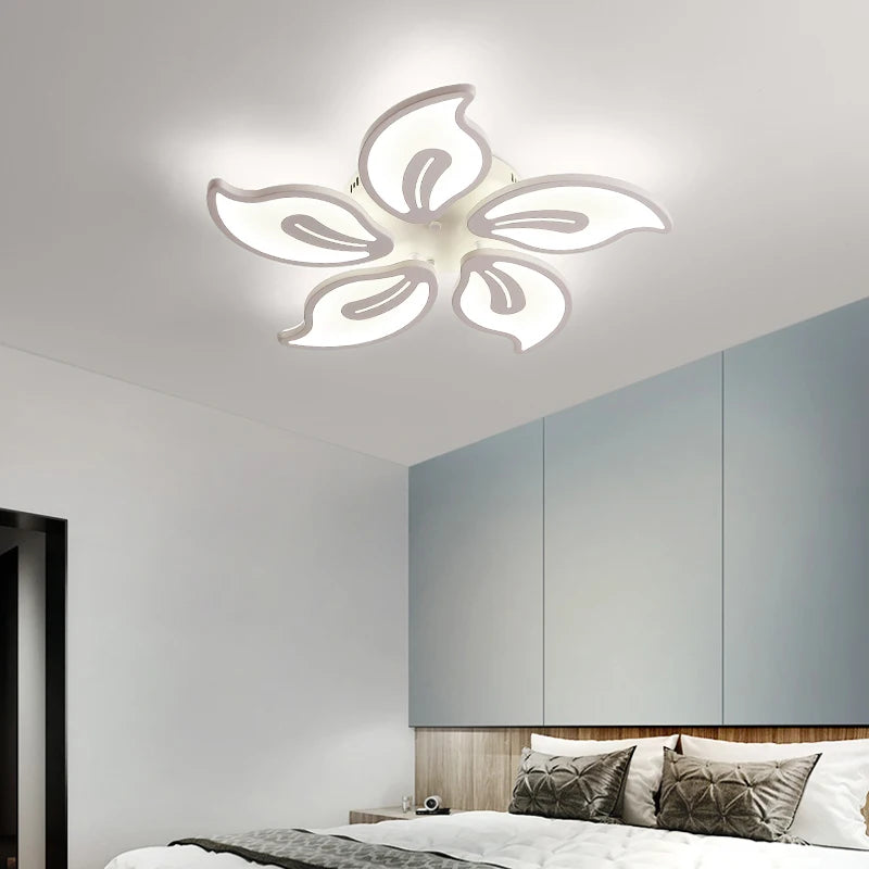 Acrylic LED Ceiling Chandelier For Bedroom Kitchen Kid&#39;s Room Dining Room Gallery Coffee Bar Foyer Indoor Home Decorative Lamps