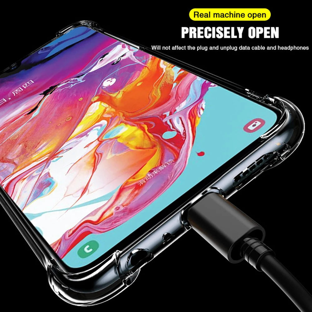 shockproof case on for samsung galaxy s20 ultra s10e s10 lite s9 s8 plus bumper mobile phone accessories silicone fitted cases