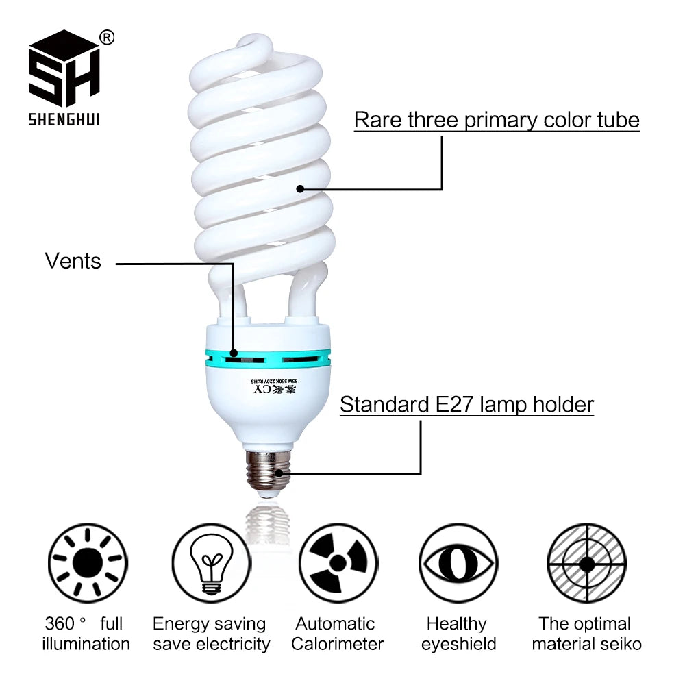 Photography Studio Softbox Lighting Kit Arm for Video &amp; YouTube Continuous Lighting Professional Lighting Set Photo Studio - Stereotech