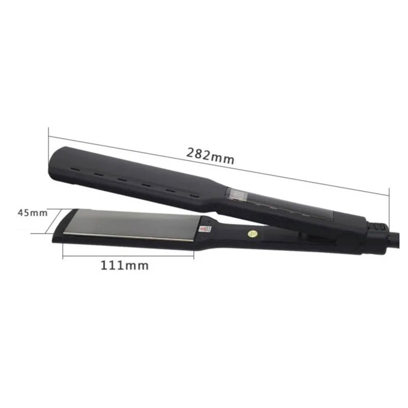 Professional Hair Straightener LED Nano Titanium Flat Iron Wet/Dry Hair Styling Tools