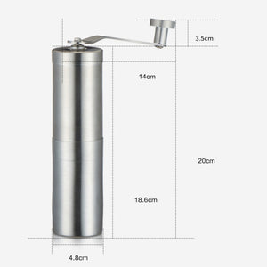Manual Stainless Steel Bean Pepper Hand - Stereotech