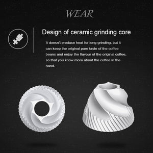 Manual Stainless Steel Bean Pepper Hand - Stereotech