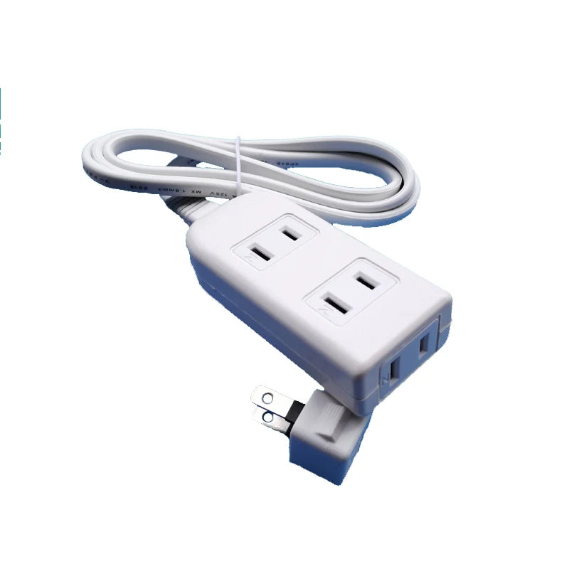 Electrical Socket Outlet One in three Japan home Two Flat Plug Electromobile Charger Power Strip Cable With Extension Cord