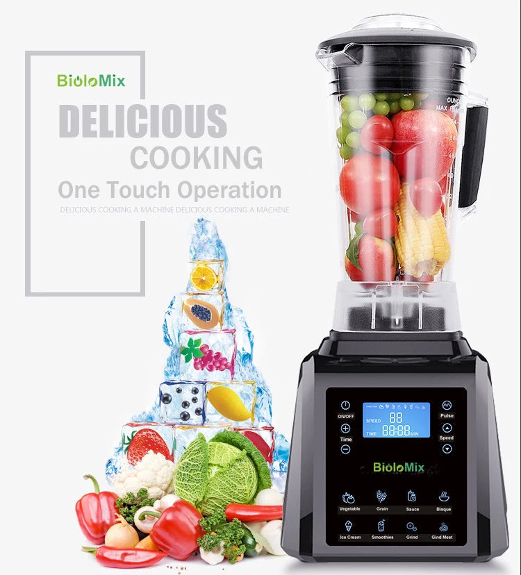 Automatic Digital Touchscreen Professional Blender - Stereotech