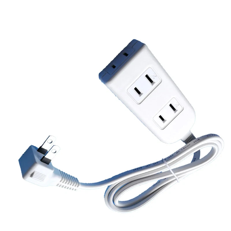 Electrical Socket Outlet One in three Japan home Two Flat Plug Electromobile Charger Power Strip Cable With Extension Cord