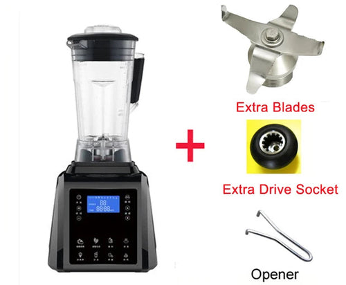 Automatic Digital Touchscreen Professional Blender - Stereotech