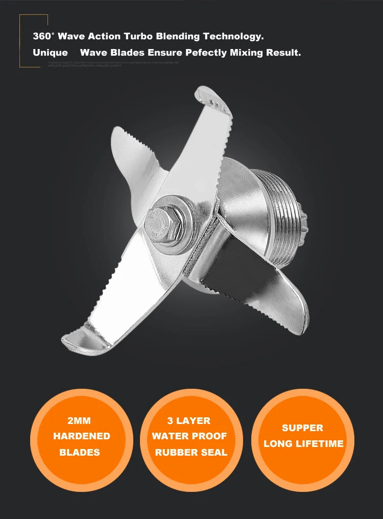 Automatic Digital Touchscreen Professional Blender - Stereotech