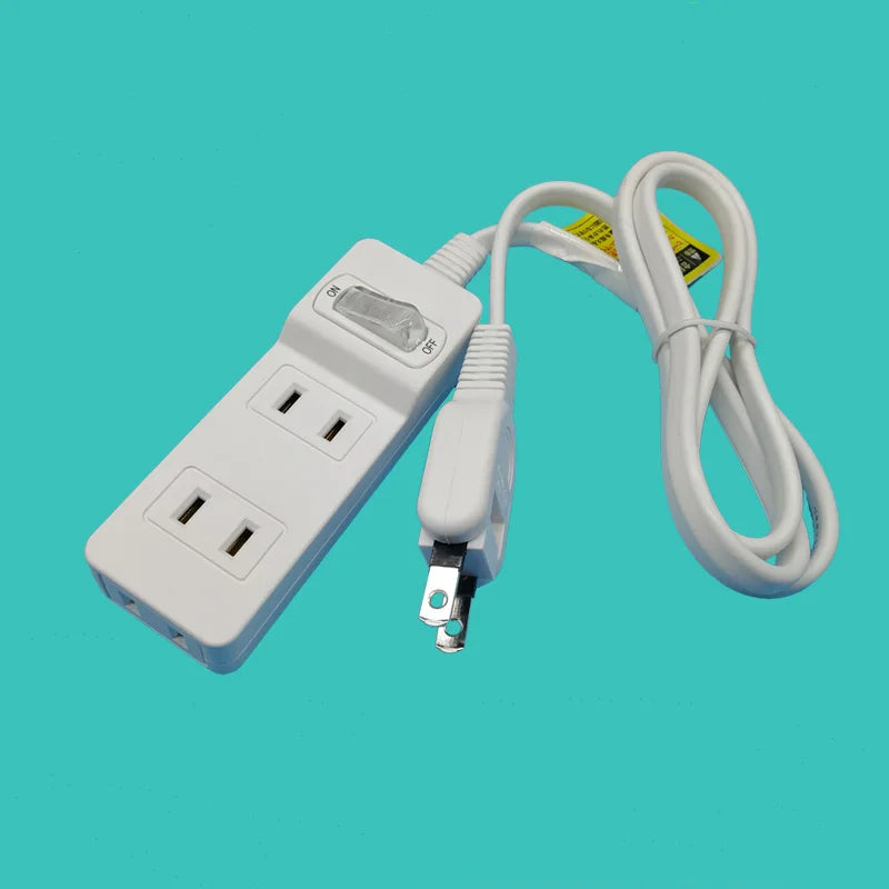 Electrical Socket Outlet One in Two Japan HOME Three Flat Plug Electromobile Charger Power Strip Overall Length 100CM/200CM