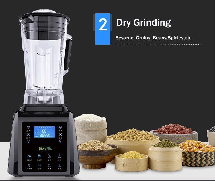 Automatic Digital Touchscreen Professional Blender - Stereotech